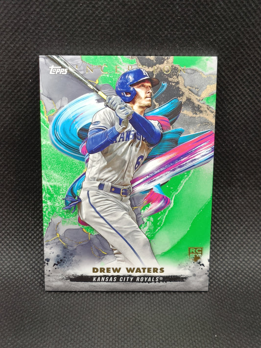 Drew Waters - 2023 Topps Inception Rookie Green - Kansas City Royals