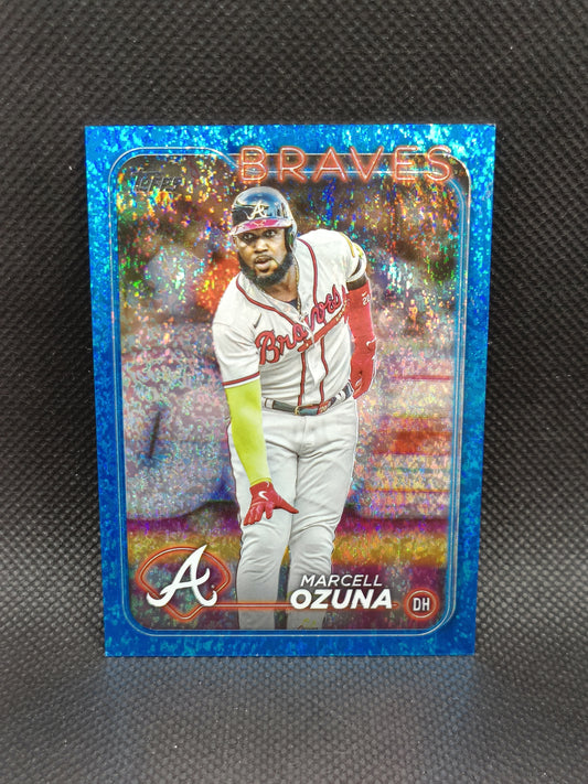 Marcell Ozuna - 2024 Topps Series Two Blue Holofoil /999 - Atlanta Braves