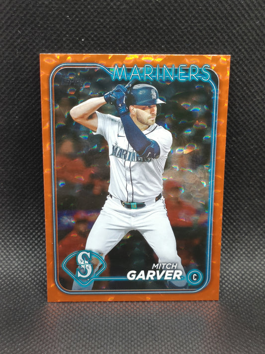 Mitch Garver - 2024 Topps Update Series Orange Foil /299 - Seattle Mariners