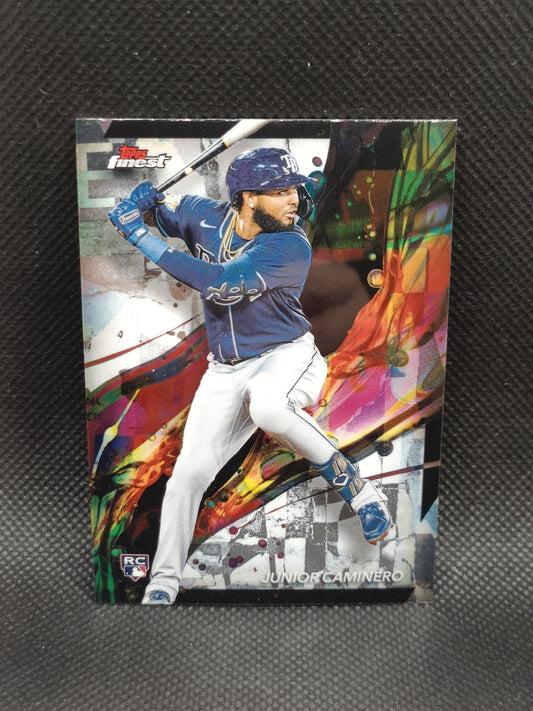 Junior Caminero - 2024 Topps Finest Rookie - Tampa Bay Rays