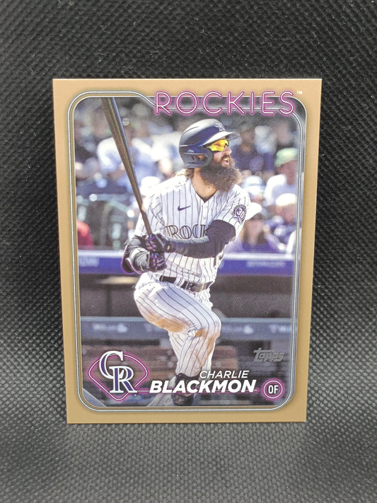 Charlie Blackmon - 2024 Topps Series Two Gold /2024 - Colorado Rockies