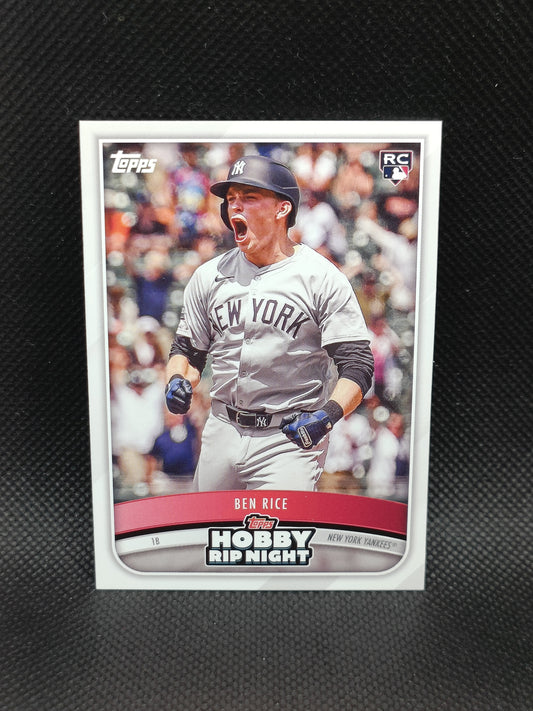 Ben Rice - 2025 Topps Hobby Rip Night Rookie - New York Yankees