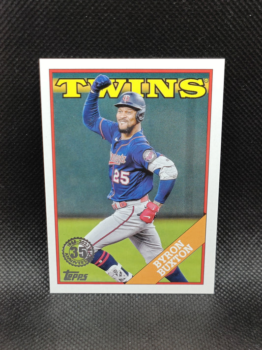 Byron Buxton - 2023 Topps Series One 1988 Insert - Minnesota Twins