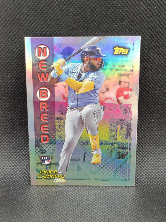 Junior Caminero - 2024 Topps Archives Rookie New Breed Insert - Tampa Bay Rays