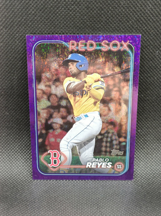 Pablo Reyes - 2024 Topps Series Two Purple Foil /799 - Boston Red Sox
