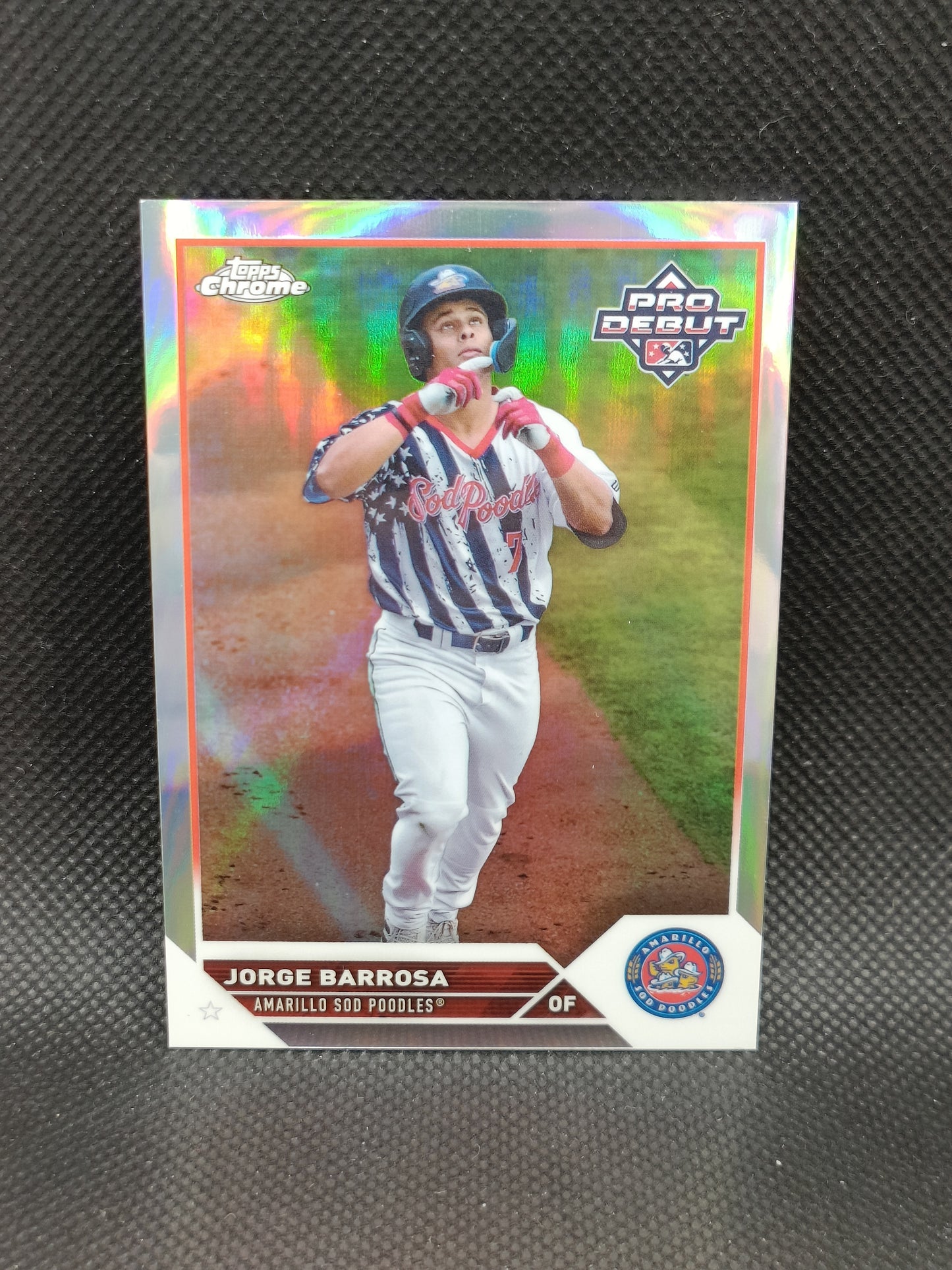 Jorge Barrosa - 2023 Topps Pro Debut Chrome Refractor /99 - Arizona Diamondbacks