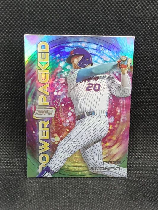 Pete Alonso - 2024 Topps Stadium Club Power Packed Insert - New York Mets