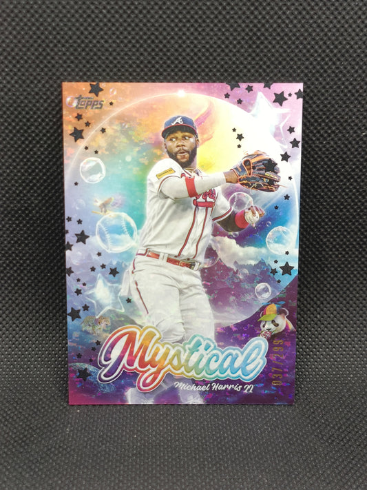 Michael Harris II - 2024 Topps Update Series Mystical Black Stars /299 - Atlanta Braves