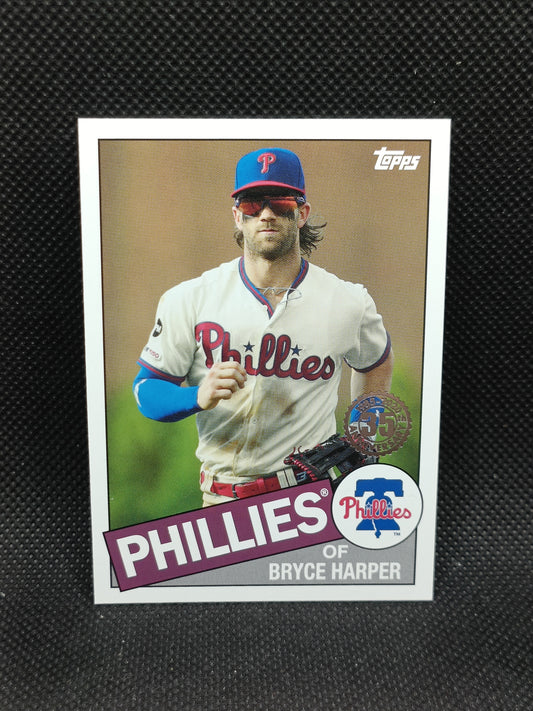 Bryce Harper - 2020 Topps Update Series 1985 Insert - Philadelphia Phillies