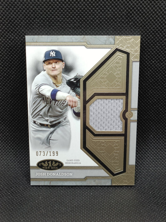Josh Donaldson - 2024 Topps Tier One Relic /199 - New York Yankees