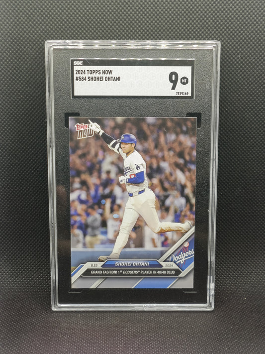 Shohei Ohtani - 2024 Topps Now #584 - SGC 9 - LA Dodgers