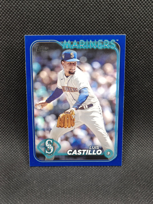 Luis Castillo - 2024 Topps Series One Royal Blue - Seattle Mariners