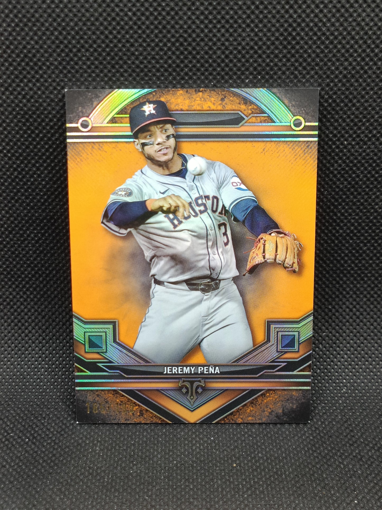 Jeremy Pena - 2024 Topps Triple Threads Amber /199 - Houston Astros