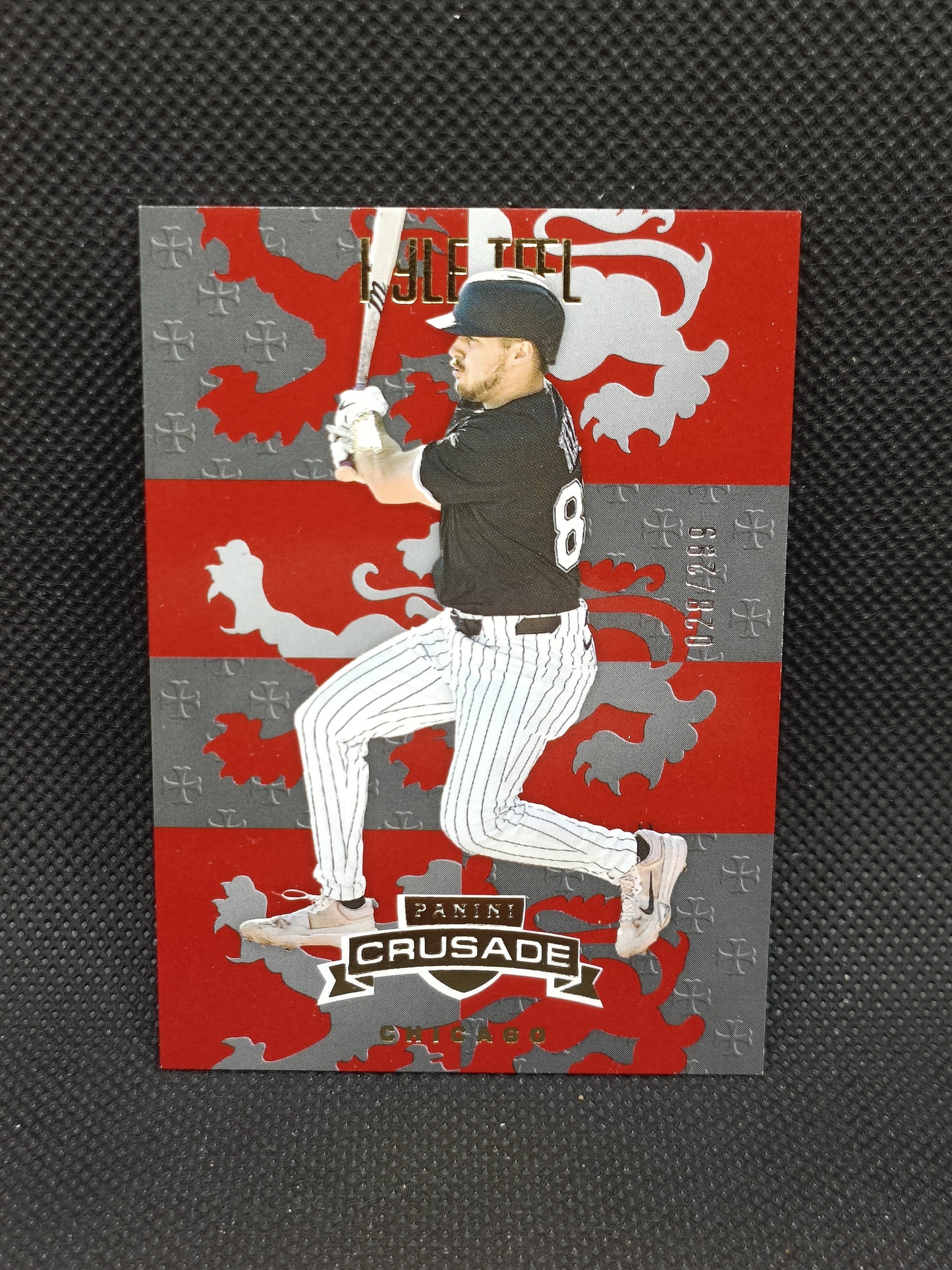 Kyle Teel - 2025 Panini Crusade Red /299 - Chicago White Sox