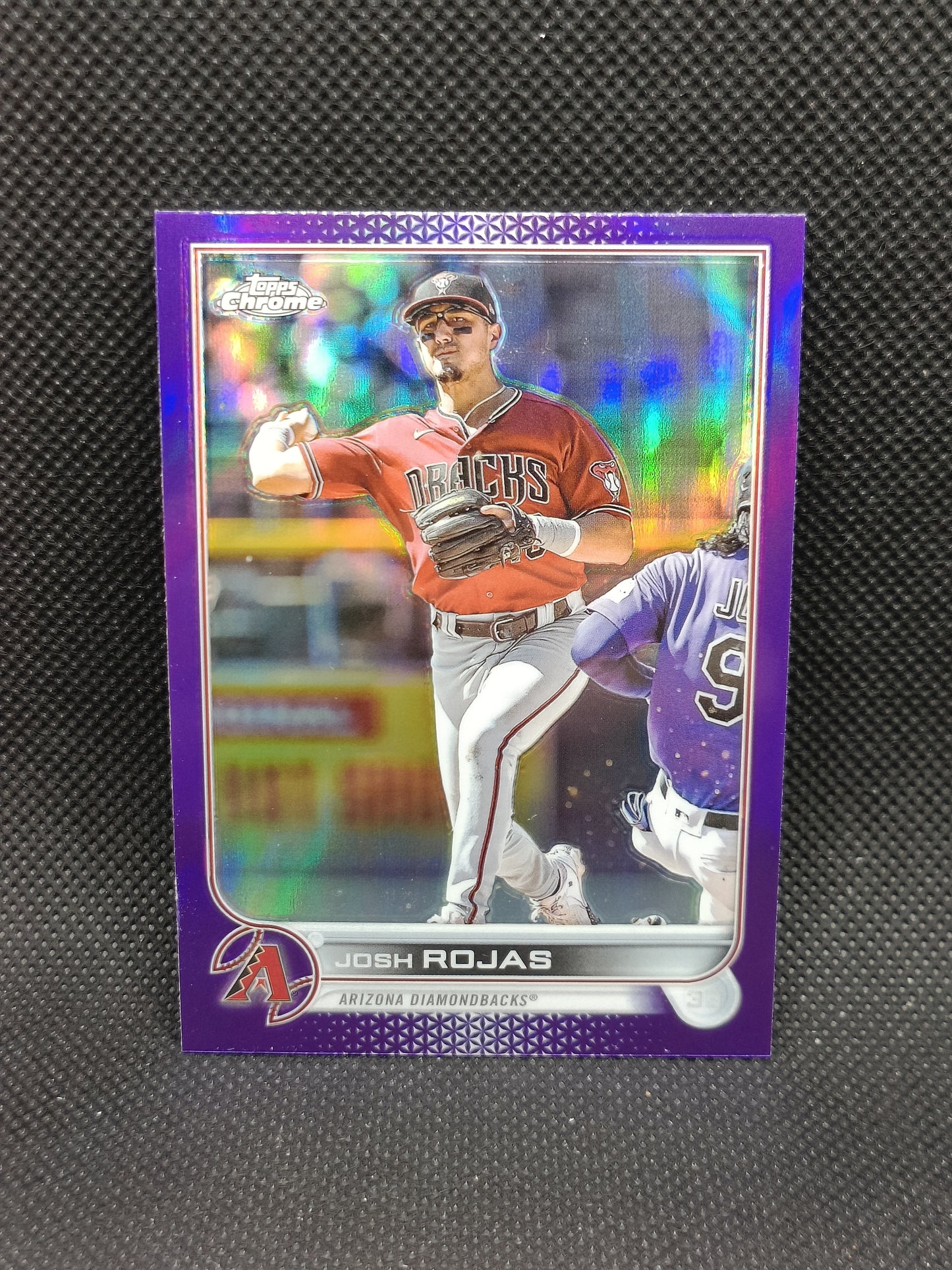 Josh Rojas - 2022 Topps Chrome Update Purple Refractor - Arizona Diamondbacks
