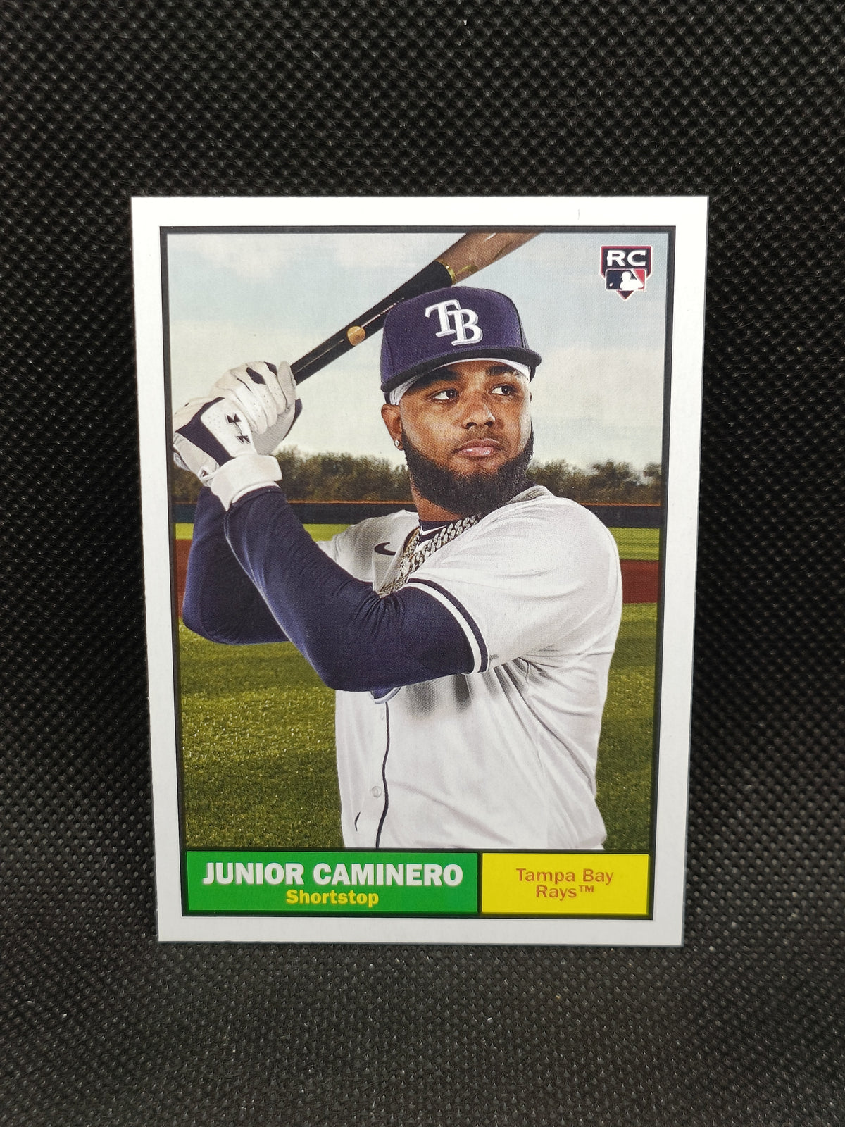 Junior Caminero - 2024 Topps Archives Rookie - Tampa Bay Rays