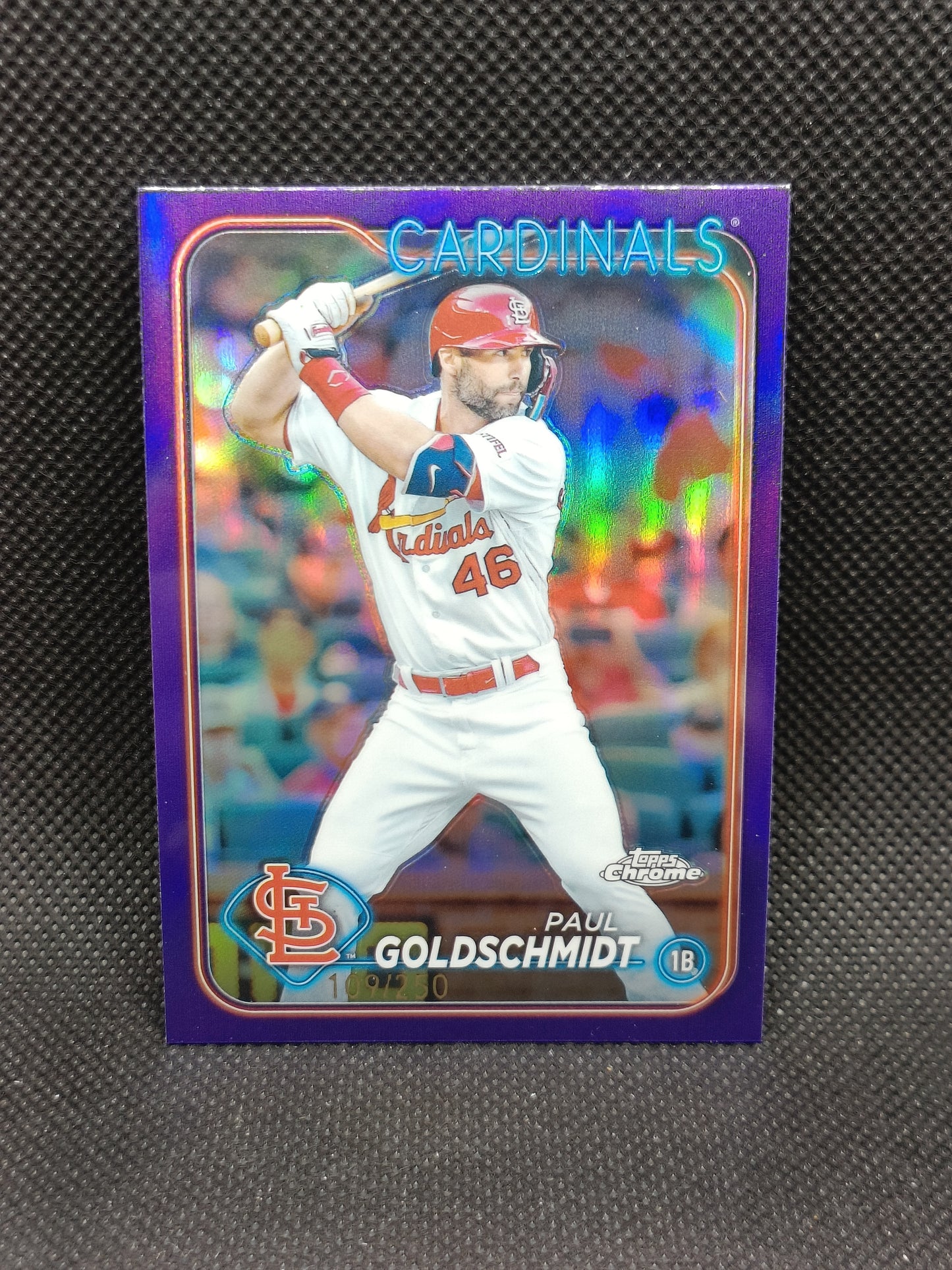 Paul Goldschmidt - 2024 Topps Chrome Purple Refractor /250 - St Louis Cardinals