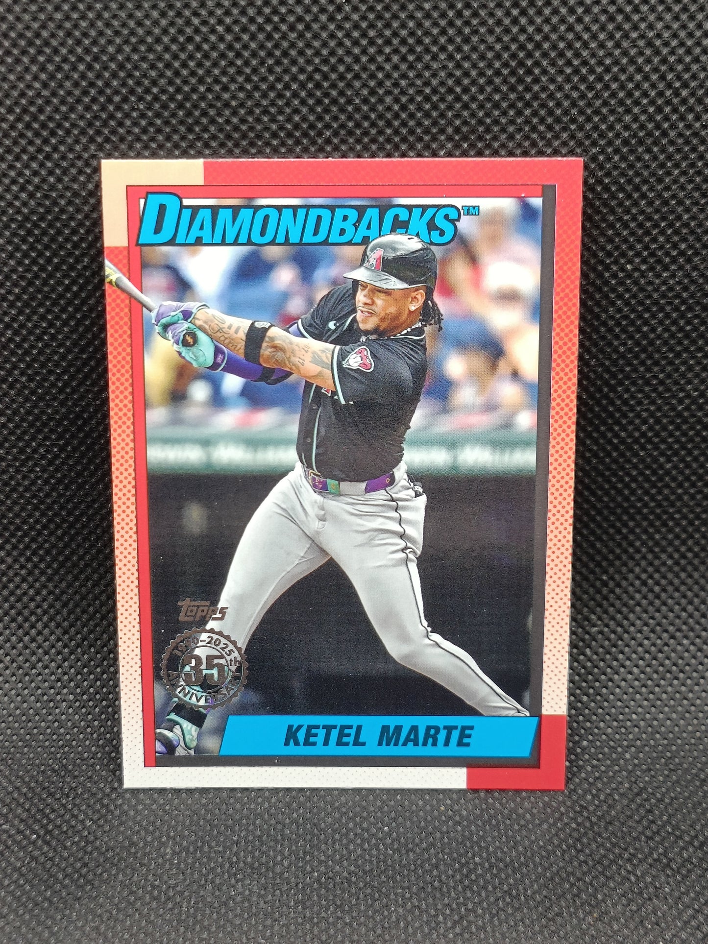 Ketel Marte - 2025 Topps Series Two 1990 Insert - Arizona Diamondbacks
