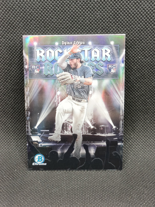 Dylan Crews - 2025 Bowman Chrome Rockstar Rookies Insert - Washington Nationals