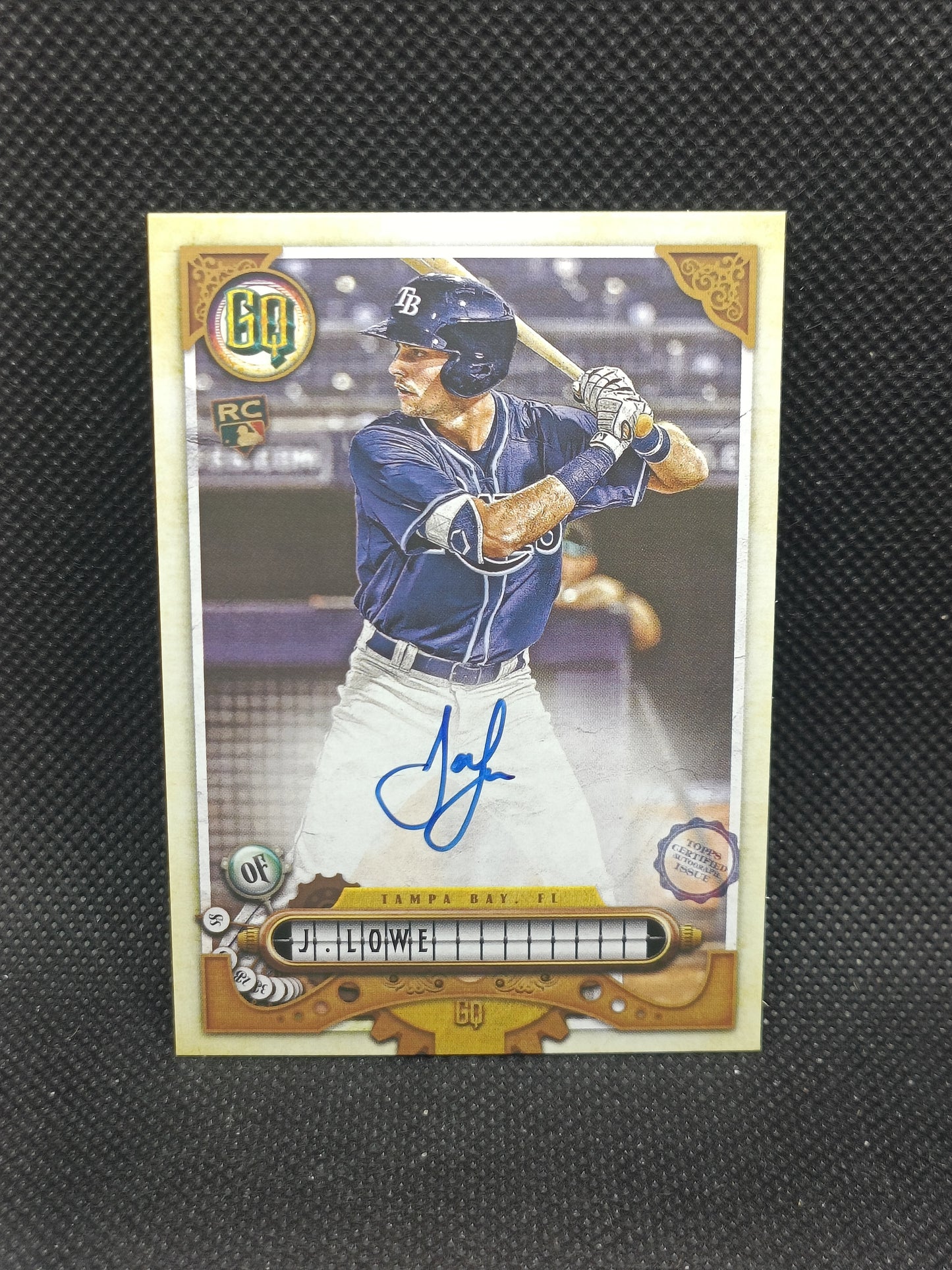 Josh Lowe - 2022 Topps Gypsy Queen Rookie Auto - Tampa Bay Rays