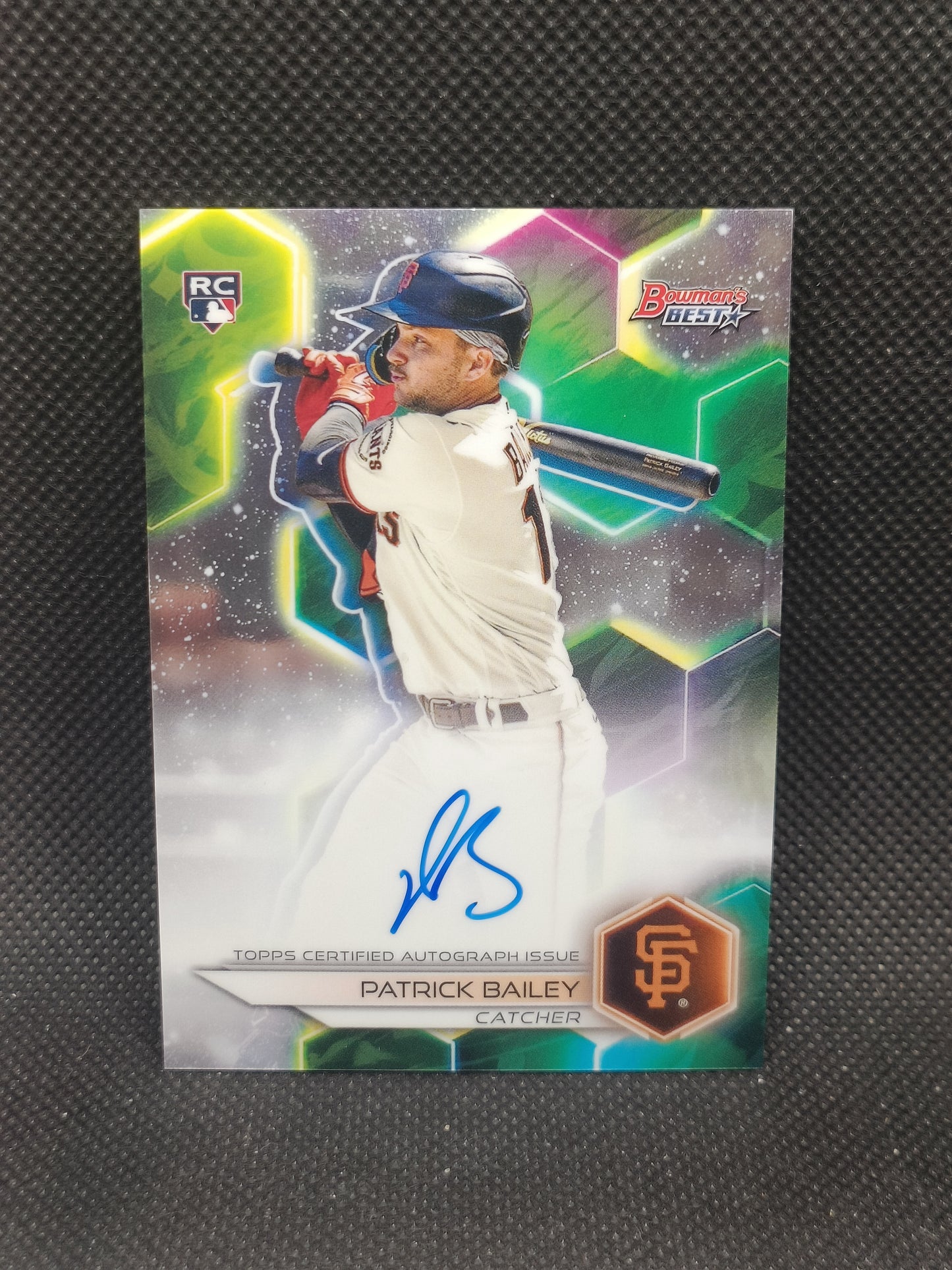 Patrick Bailey - 2023 Bowman's Best Rookie Auto - San Francisco Giants