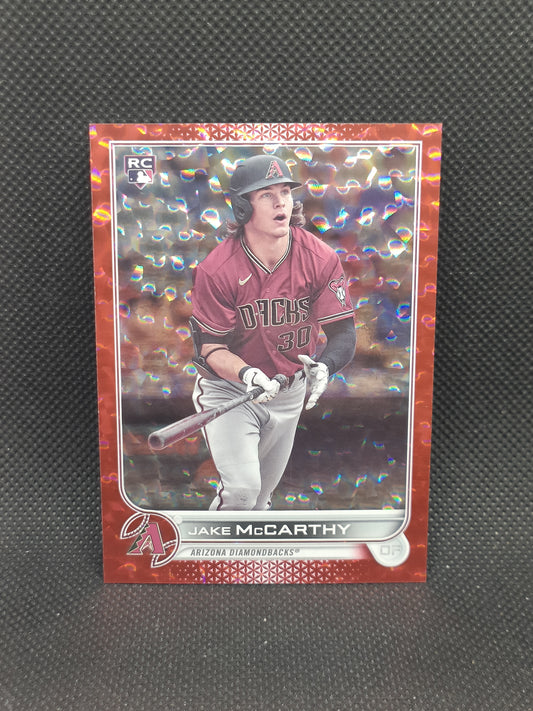 Jake McCarthy - 2022 Topps Series Two Rookie Red Foil /199 - Arizona Diamondbacks
