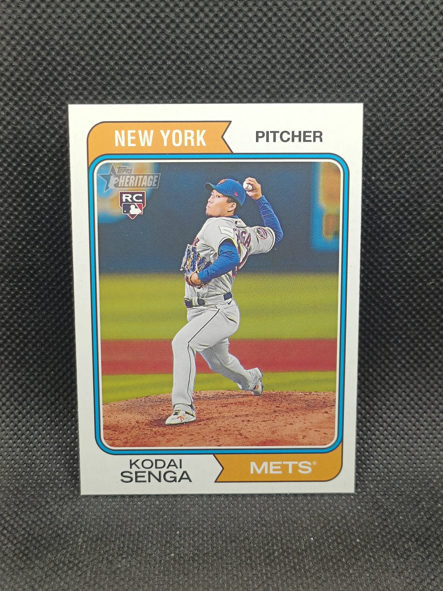 Kodai Senga - 2023 Topps Heritage High Number Rookie - New York Mets