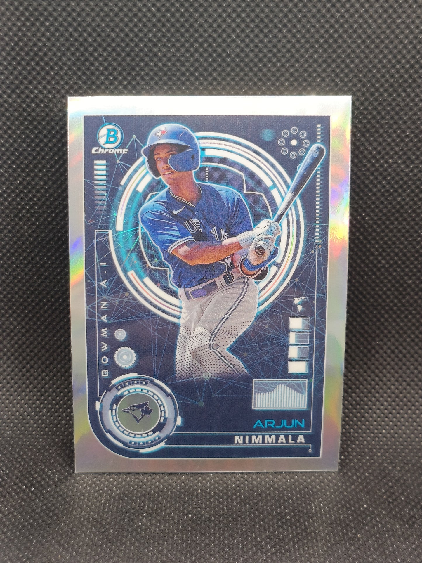 Arjun Nimmala - 2024 Bowman Chrome AI - Toronto Blue Jays
