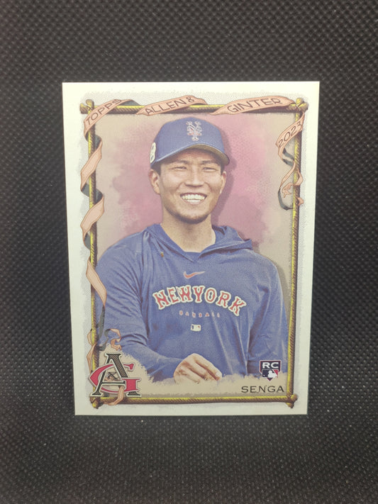 Kodai Senga - 2023 Topps Allen & Ginter Rookie - New York Mets