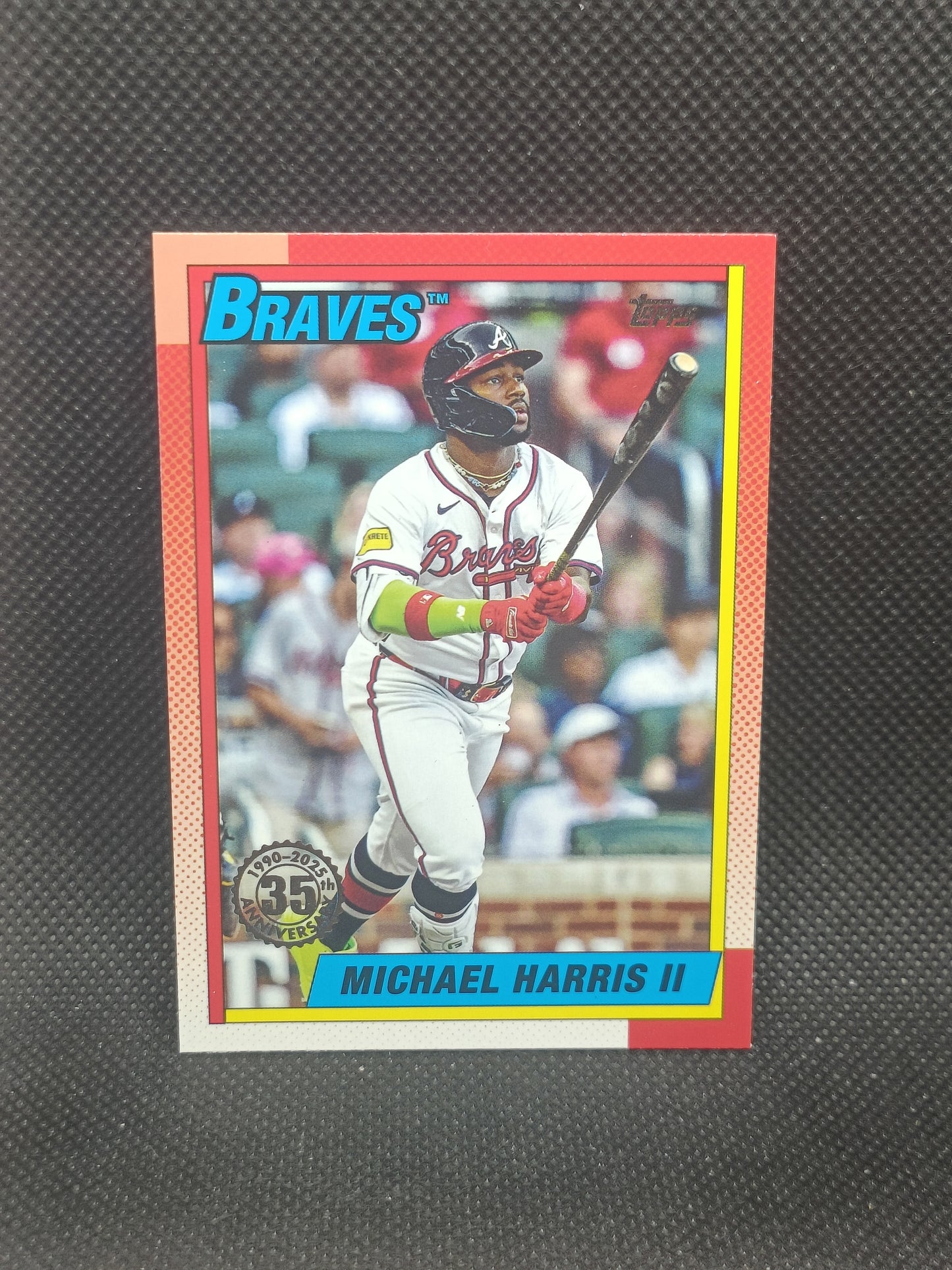 Michael Harris II - 2025 Topps Series Two 1990 Insert - Atlanta Braves