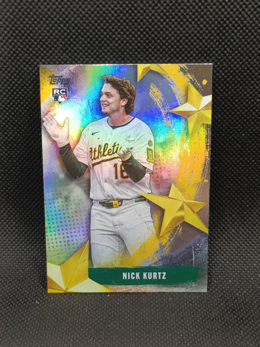 Nick Kurtz - 2025 Topps Update Series Stars Of MLB Rookie - Athletics