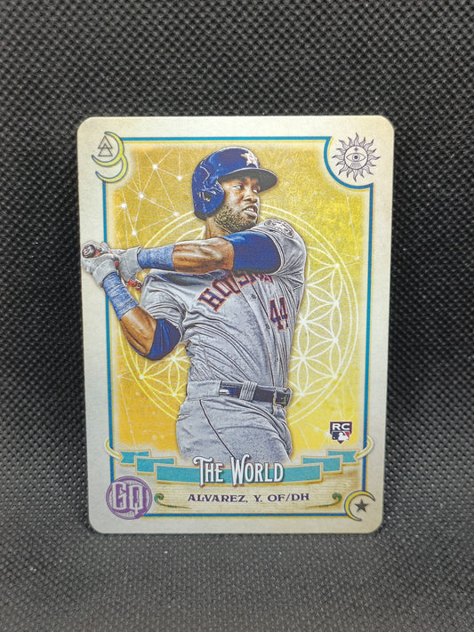 Yordan Alvarez - 2020 Topps Gypsy Queen Rookie Tarot Of The Diamond - Houston Astros