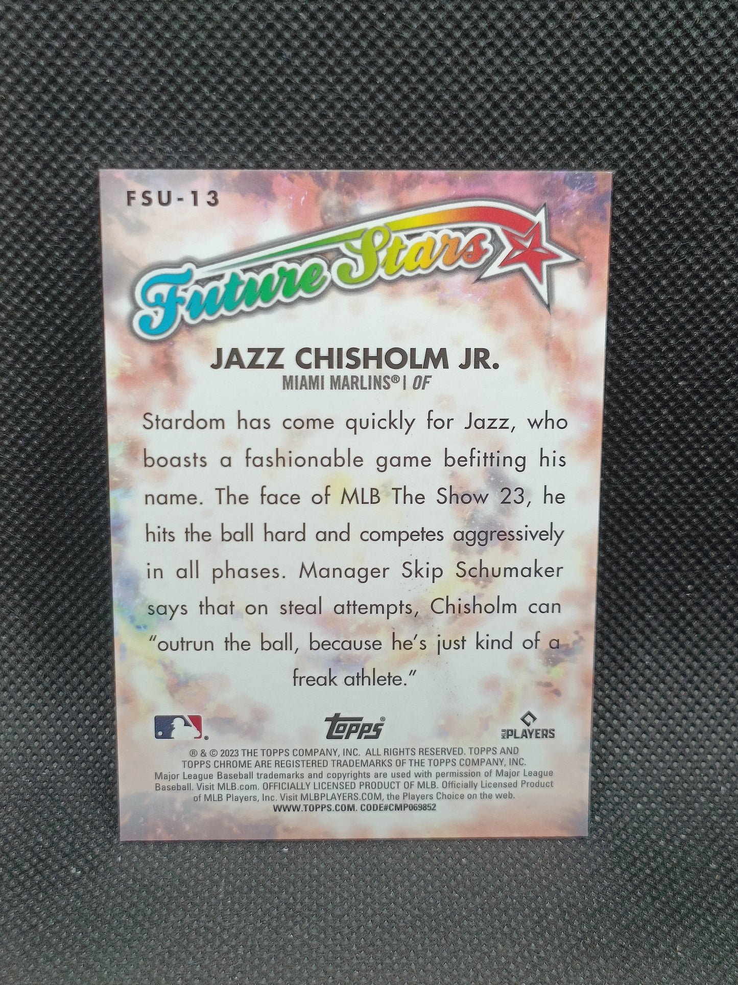 Jazz Chisholm Jr - 2023 Topps Chrome Update Future Stars - Miami Marlins