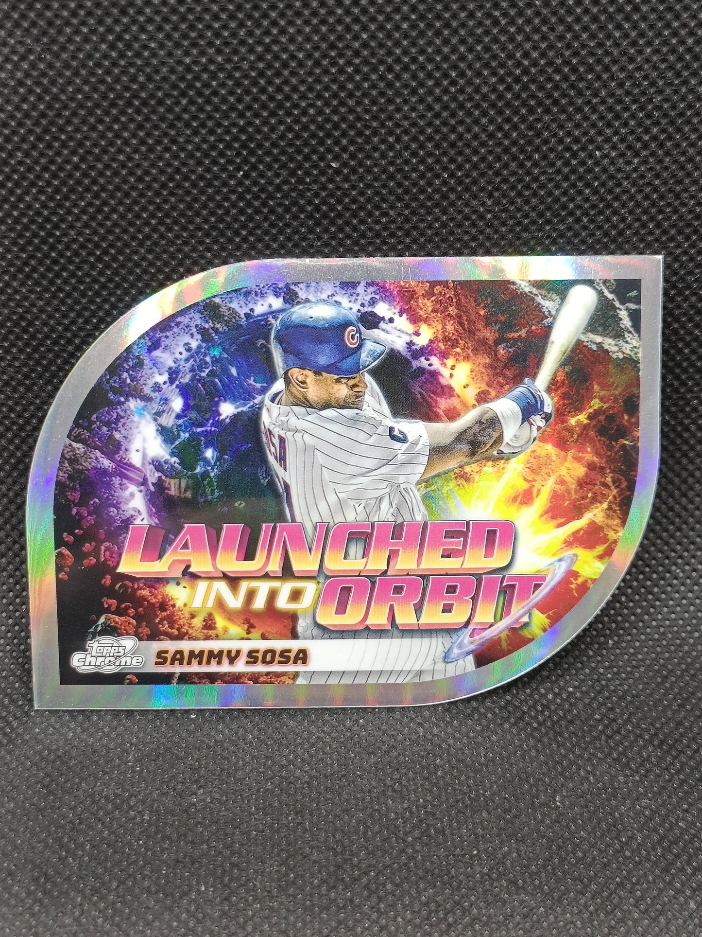 Sammy Sosa - 2024 Topps Cosmic Chrome Launched Into Orbit - Chicago Cubs