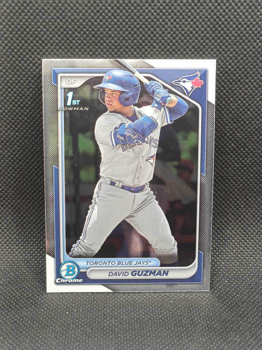 David Guzman - 2024 Bowman Chrome 1st Bowman - Toronto Blue Jays