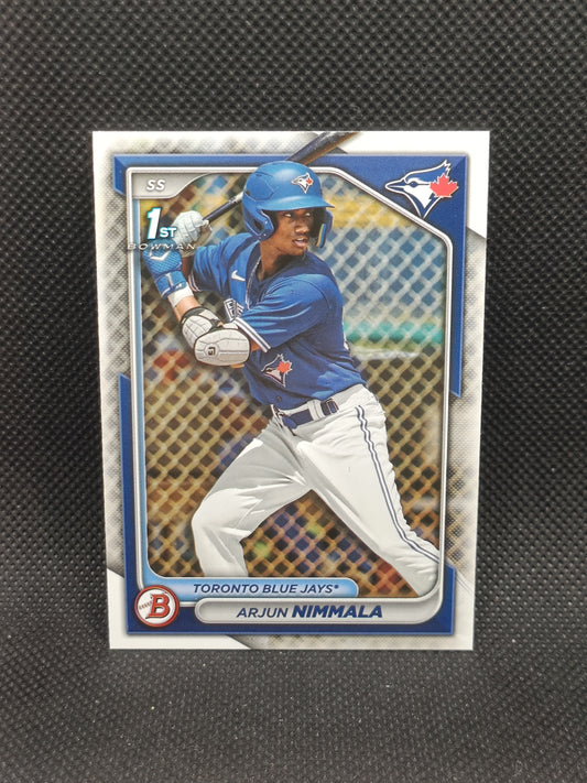 Arjun Nimmala - 2024 Bowman 1st Bowman - Toronto Blue Jays
