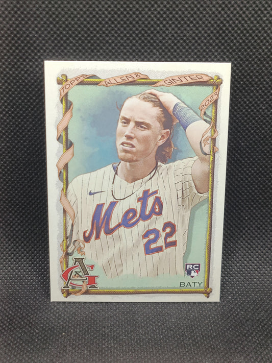 Brett Baty - 2023 Allen & Ginter Rookie SP Image Variation - New York Mets