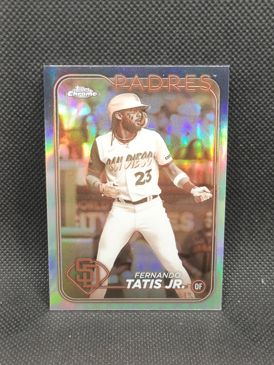 Fernando Tatis Jr - 2024 Topps Chrome Sepia Refractor - San Diego Padres