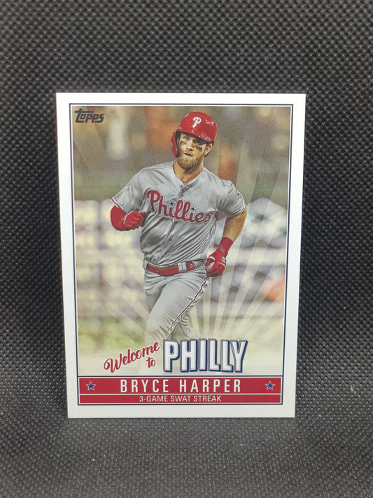 Bryce Harper - 2019 Topps Update Welcome To Philly 3-Game Swat Streak - Philadelphia Phillies