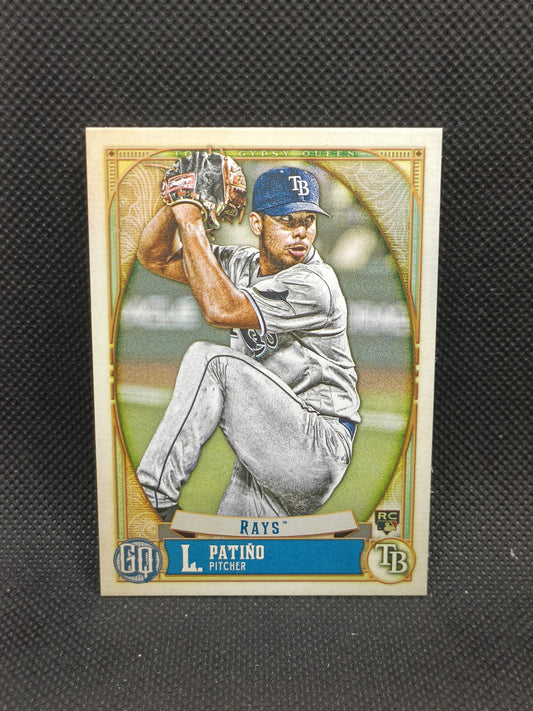 Luis Patino - 2021 Topps Gypsy Queen Rookie Bazooka Back Variation - Tampa Bay Rays