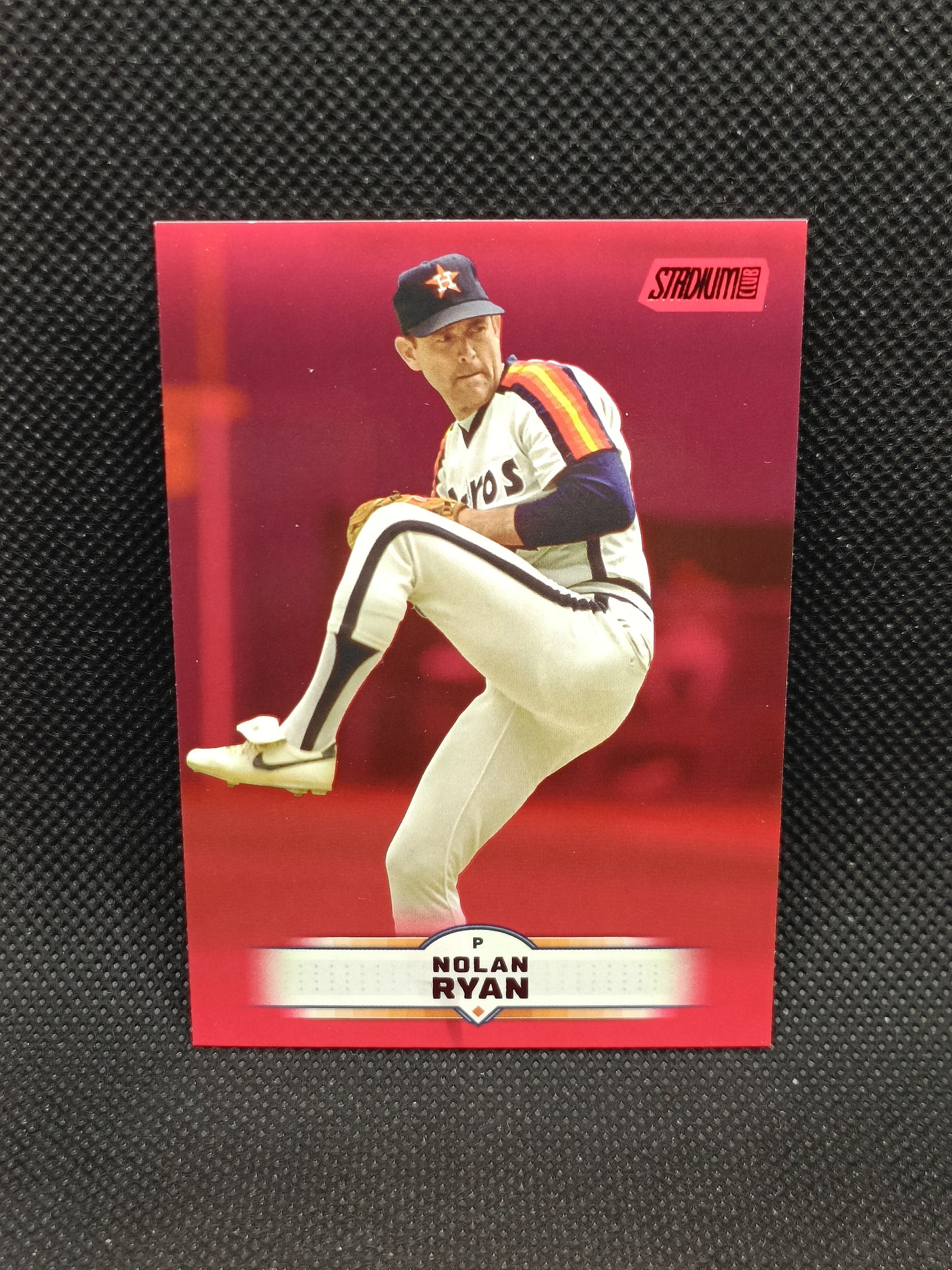 Nolan Ryan - 2025 Topps Stadium Club Red Foil - Houston Astros