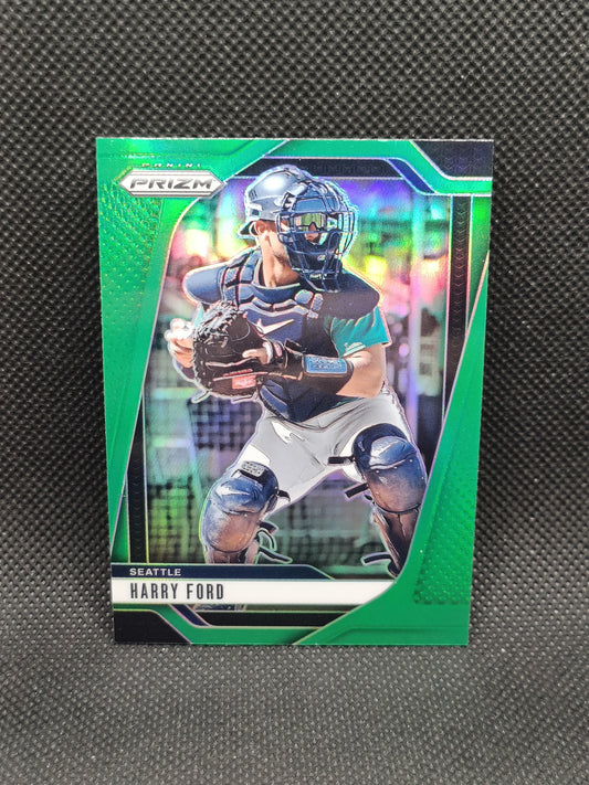 Harry Ford - 2025 Panini Prizm Green - Seattle Mariners