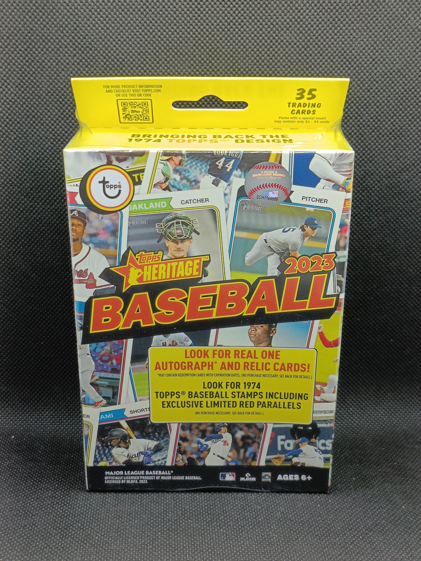 2023 Topps Heritage Baseball Hanger Box