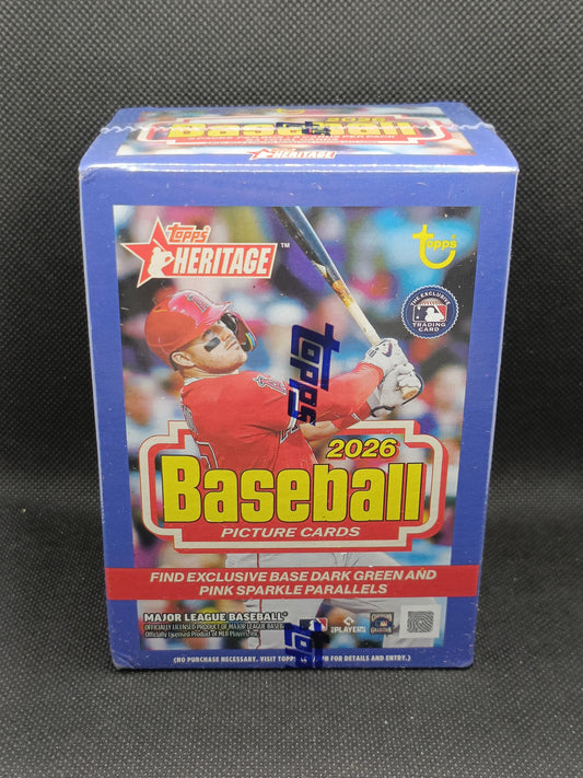 2026 Topps Heritage Baseball Blaster Box