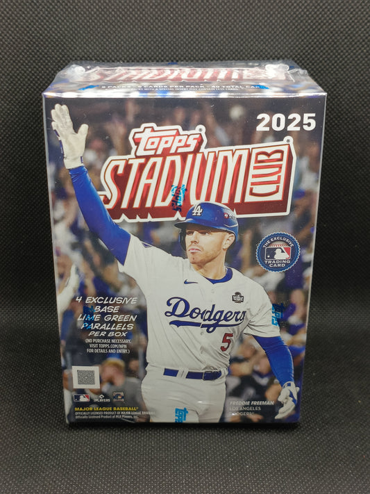 2025 Topps Stadium Club Baseball Blaster Box