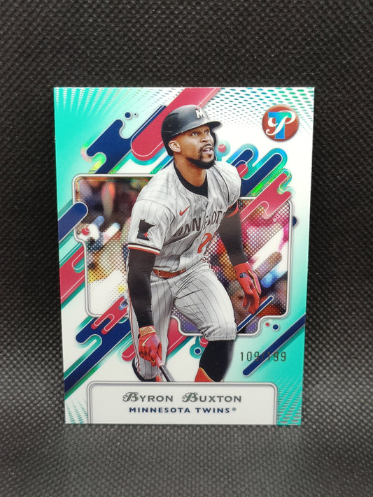 Byron Buxton - 2025 Topps Pristine Aqua Refractor /199 - Minnesota Twins