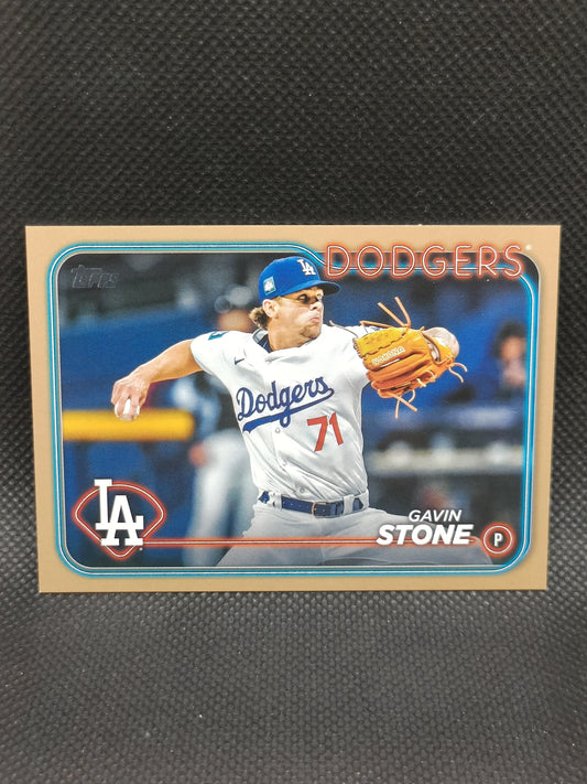 Gavin Stone - 2024 Topps Update Series Gold /2024 - LA Dodgers
