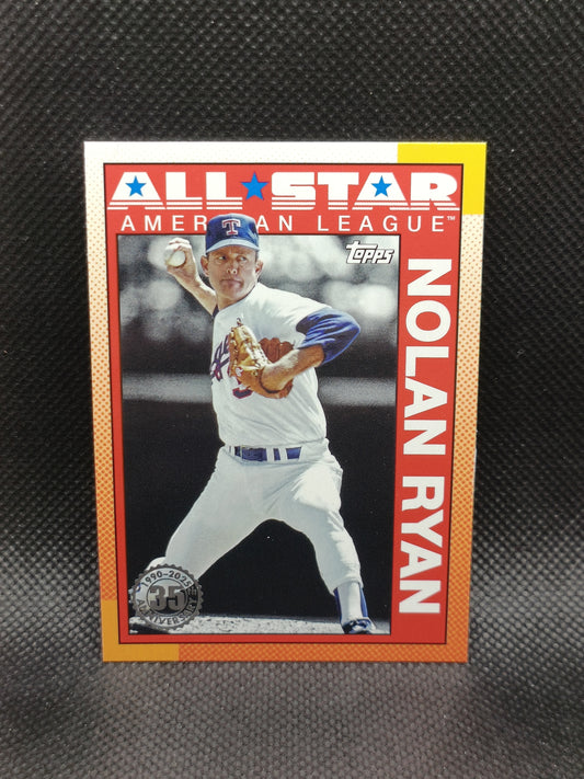 Nolan Ryan - 2025 Topps Series Two 1990 All Star Insert - Texas Rangers