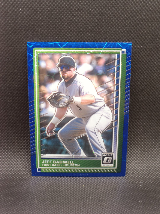 Jeff Bagwell - 2025 Panini Donruss Optic Blue Velocity - Houston Astros