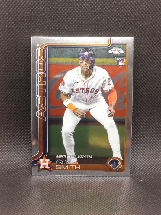 Cam Smith - 2025 Topps Chrome Update Rookie Debut - Houston Astros